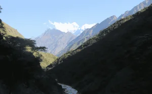 Exploring the peaceful trails of Annapurna.